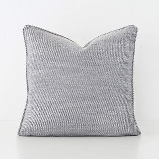BEZIER HERRINGBONE CUSHION  |  FLOODED GUM GREY  |  60X60