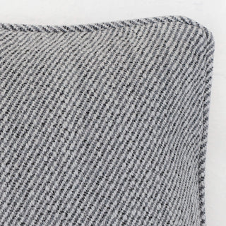 BEZIER HERRINGBONE CUSHION  |  FLOODED GUM GREY  |  CLOSE UP