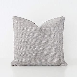 BEZIER HERRINGBONE CUSHION  |  HAZELNUT SKIM  |  50X50