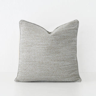 BEZIER HERRINGBONE CUSHION  |  PISTACHIO LEAF  |  50X50