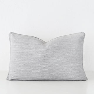 BEZIER HERRINGBONE CUSHION  |  SILVER BIRCH  |  40X60
