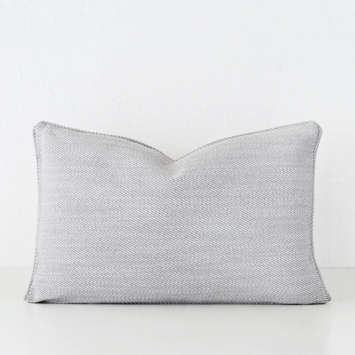 BEZIER HERRINGBONE CUSHION  |  SILVER BIRCH  |  40X60