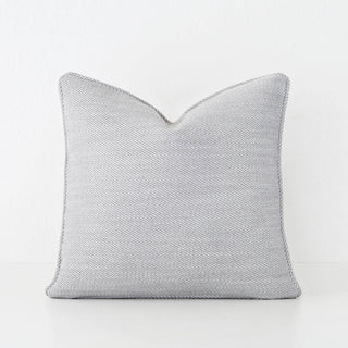 BEZIER HERRINGBONE CUSHION  |  SILVER BIRCH  |  50X50