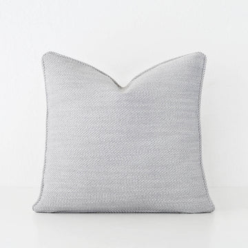 BEZIER HERRINGBONE CUSHION  |  SILVER BIRCH  |  50X50