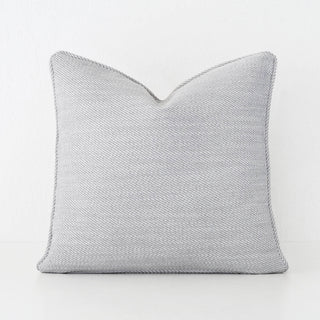 BEZIER HERRINGBONE CUSHION  |  SILVER BIRCH  |  60X60