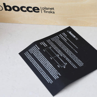 PREMIUM TOOLBOX BOCCE  |  CHARCOAL BLACK + MOSS GREEN  |  PLANET FINSKA  |  LAWN GAME