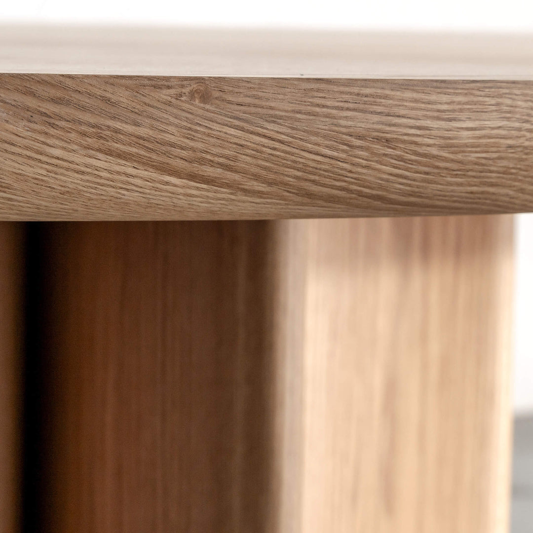 BOLLENE DINING TABLE  |  240CM + 270CM  |  BIRCH ASH WOOD GRAIN