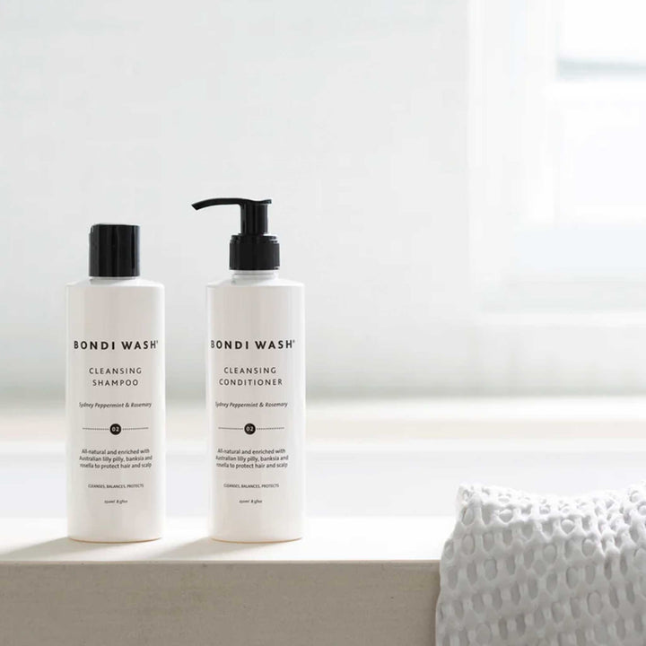BONDI WASH  |  HAIR PAMPER CLEANSING DUO  |  SYDNEY PEPPERMINT + ROSEMARY