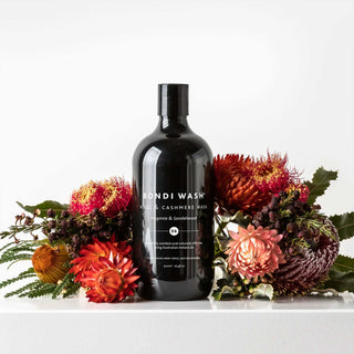 BONDI WASH  |  LAUNDRY WASH - WOOL + CASHMERE 500ML  |  FRAGONIA + SANDALWOOD