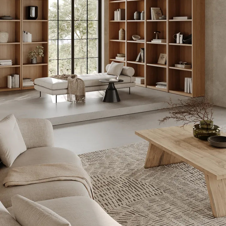 CARSON CONTEMPO RIBBED DAY BED  |  JOVAN EARTH