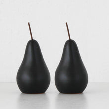 LBD EXCLUSIVE | BOSC CERAMIC PEAR LARGE | BUNDLE X2 | MATTE BLACK