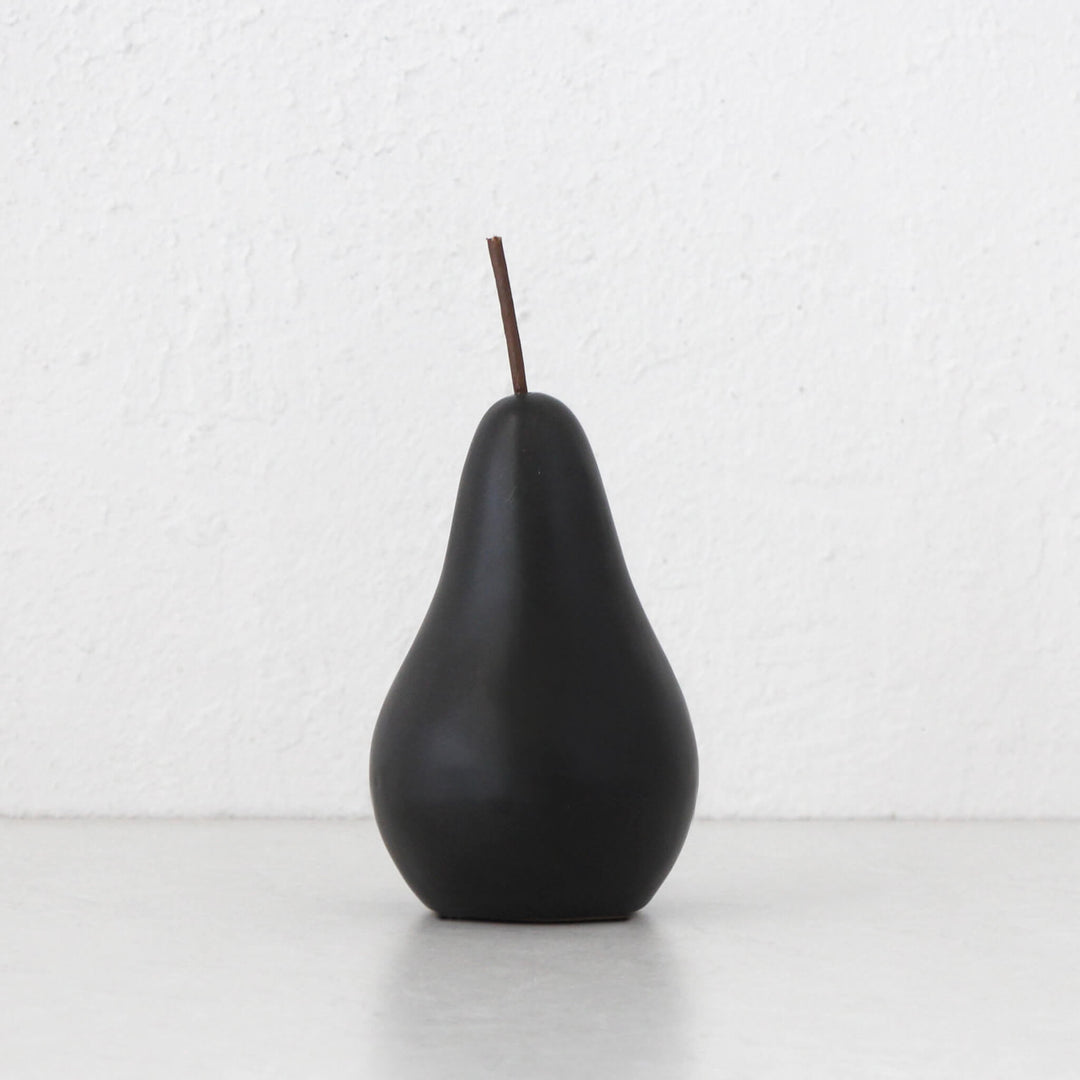 LBD EXCLUSIVE | BOSC CERAMIC PEAR LARGE | MATTE BLACK