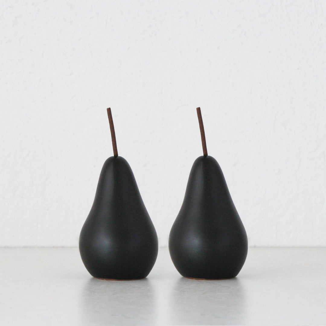 LBD EXCLUSIVE  |  BOSC CERAMIC PEAR  |  MEDIUM + LARGE  |  BUNDLE X3  |  BLACK