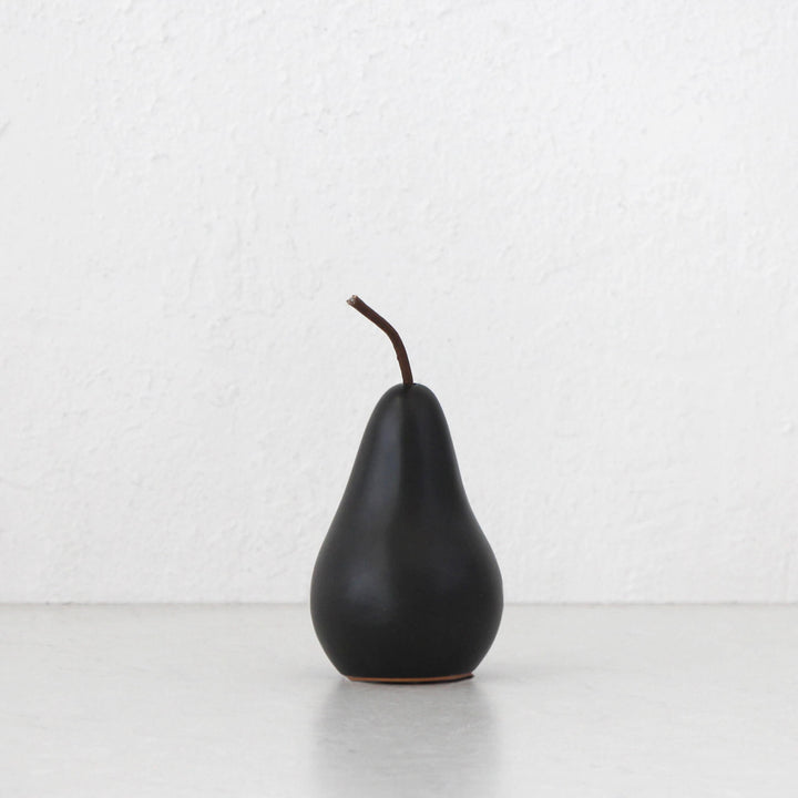 LBD EXCLUSIVE | BOSC CERAMIC PEAR MEDIUM | MATTE BLACK