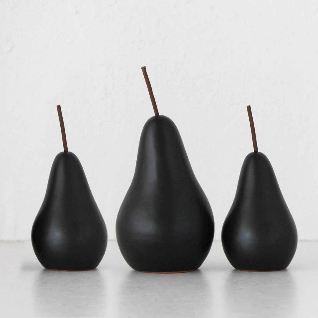 LBD EXCLUSIVE  |  BOSC CERAMIC PEAR  |  BLACK COLLECTION