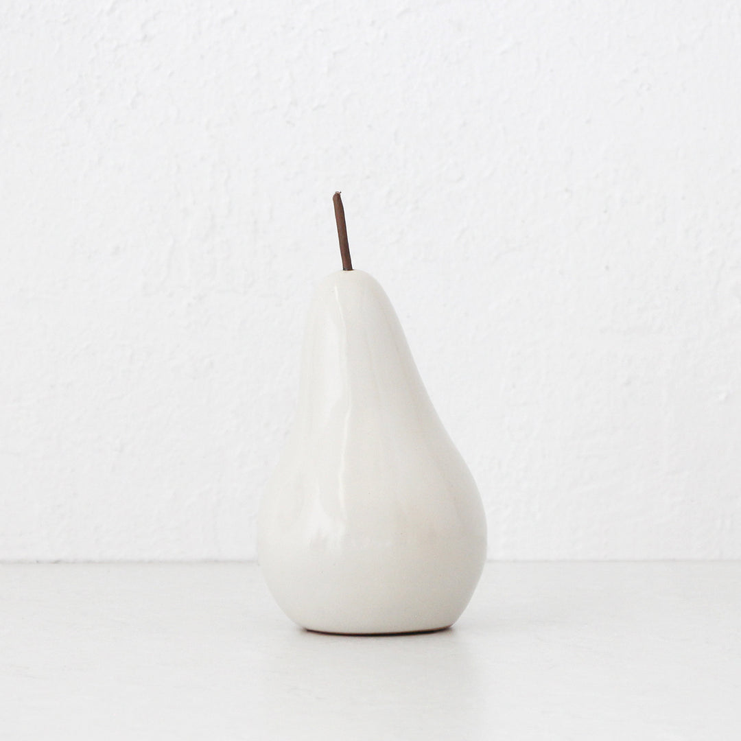 BOSC CERAMIC PEAR LARGE | STONE