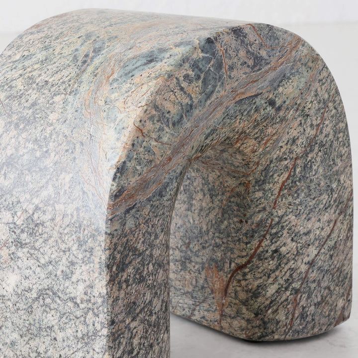 BOYD STONE BOOKENDS  |  SET OF 2  |  MOSS GREY STONE