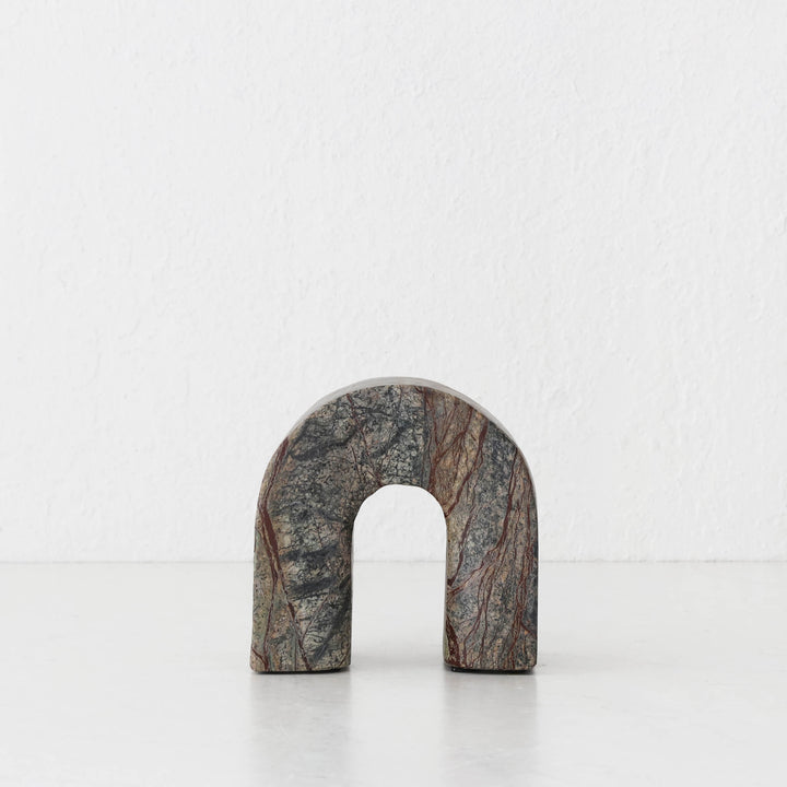 BOYD STONE BOOKENDS  |  SET OF 2  |  MOSS GREY STONE