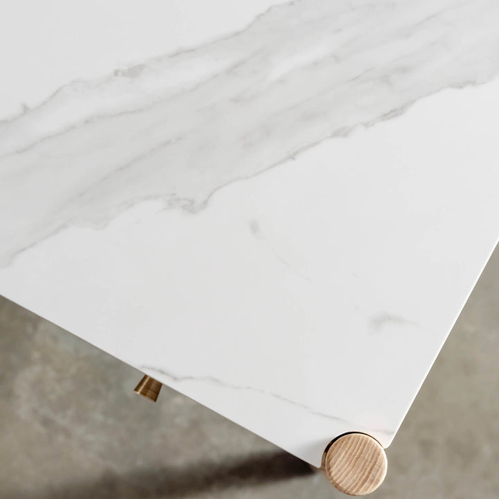 BRANZANO SIDEBOARD |  CARRARA WHITE CERAMIC TOP