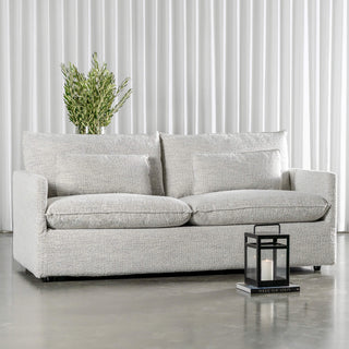 Breman 3.5 Seater Sofa Bed  |  Ashen Mist Boucle