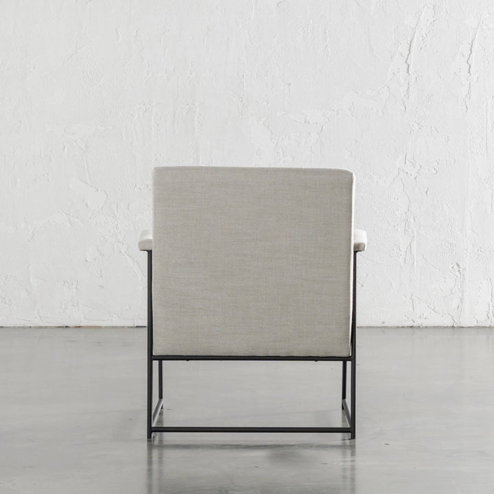 BRESSON ARMCHAIR BACK VIEW  |  SHADED BIRCH