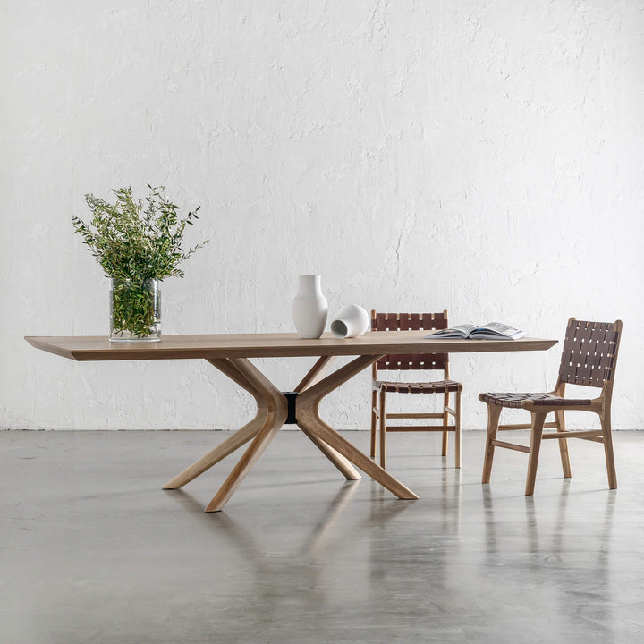 BRETON DINING TABLE  |  BIRCH ASH WOOD GRAIN  |  240CM