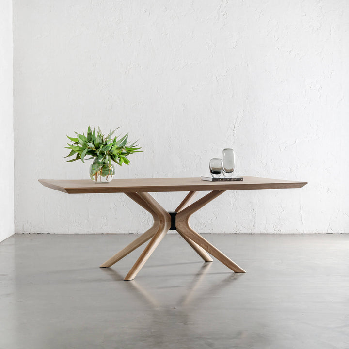 BRETON DINING TABLE  |  BIRCH ASH WOOD GRAIN  |  210CM