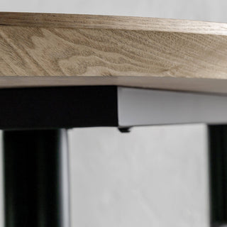 BRETON OVAL DINING TABLE  |  BIRCH ASH WOOD GRAIN  |  260CM