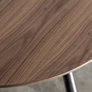 BRETON OVAL DINING TABLE  |  DEEP WALNUT WOOD GRAIN  |  260CM