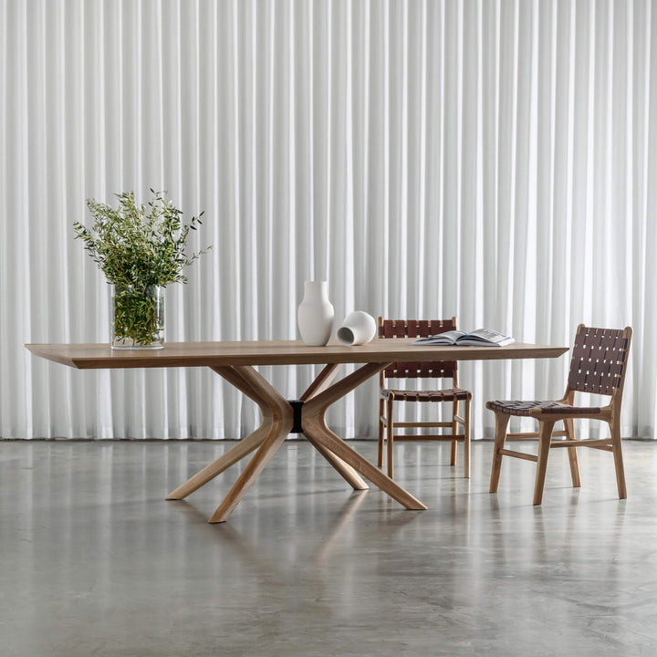 BRETON DINING TABLE  |  BIRCH ASH WOOD GRAIN  |  240CM