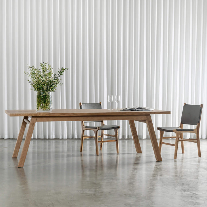 BRIONI DINING TABLE  |  BIRCH ASH WOOD GRAIN  |  240CM