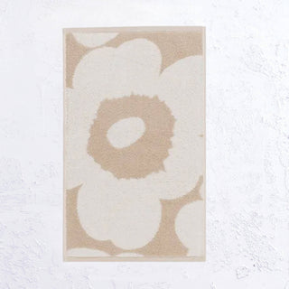 MARIMEKKO  |  UNIKKO GUEST TOWEL  |  BEIGE + WHITE