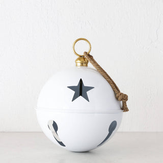 Bell Bauble  |  30cm  |  Gloss White