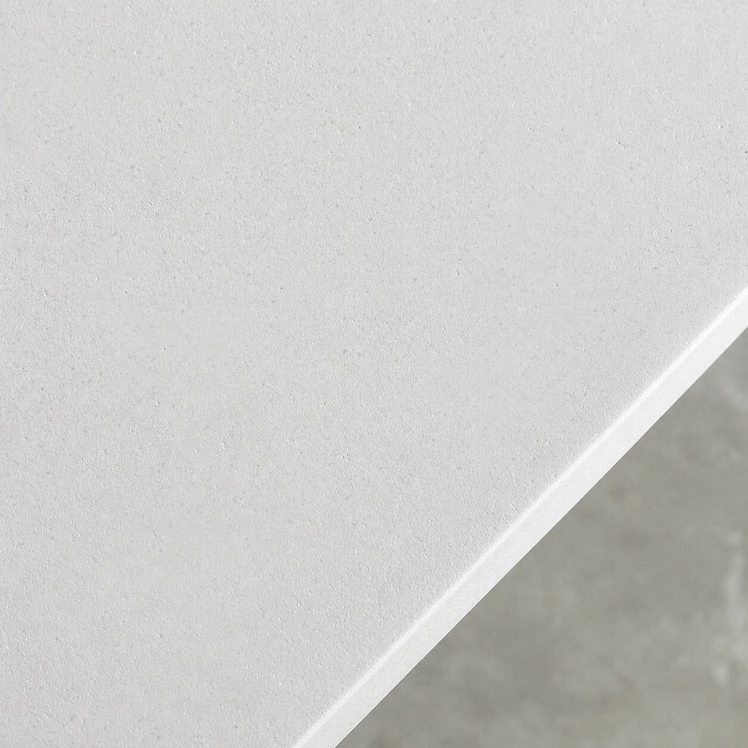 ARIA CONCRETE GRANITE CONSOLE TABLE | 120CM + 150CM +180CM | BIANCO CIMENT