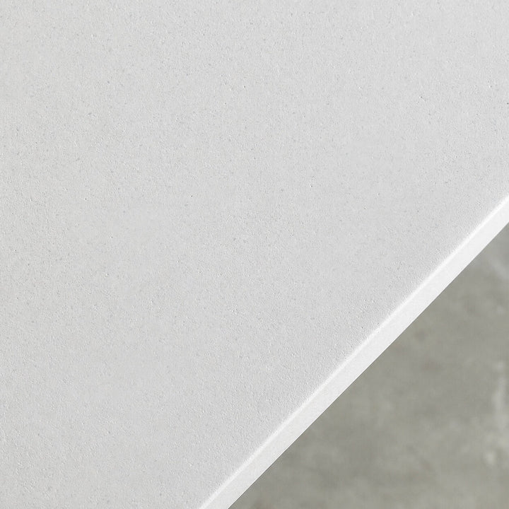 ARIA CONCRETE GRANITE CONSOLE TABLE | 120CM + 150CM +180CM | BIANCO CIMENT