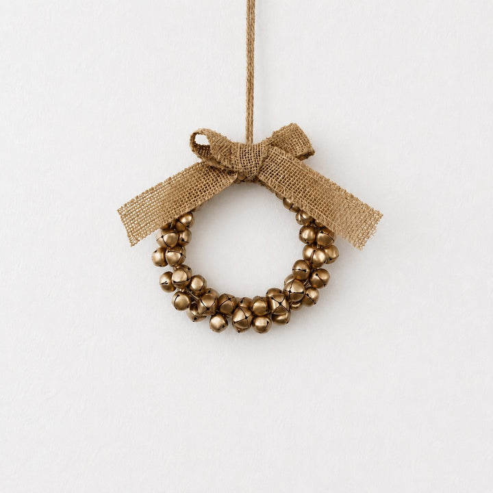 BLISS BELL WREATHS  |  MATTE GOLD