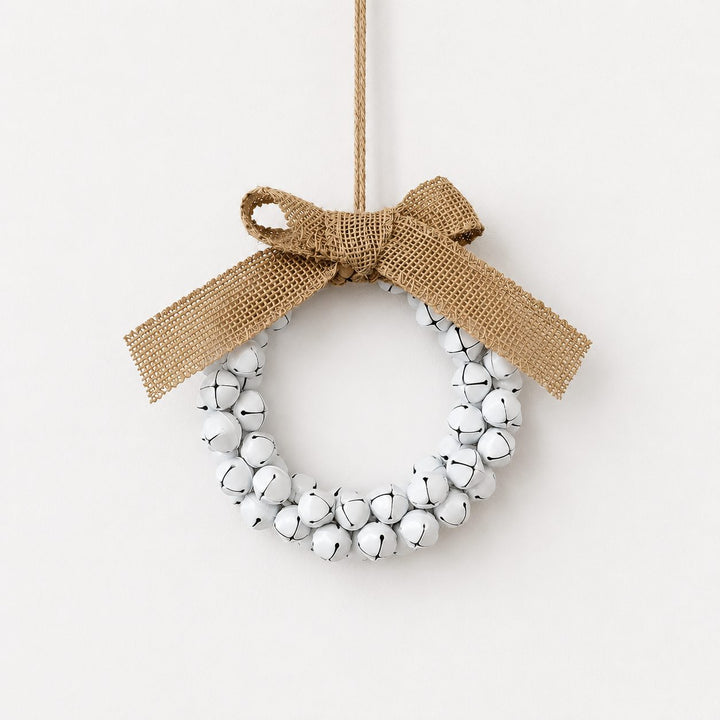 BLISS BELL WREATHS  |  MATTE WHITE