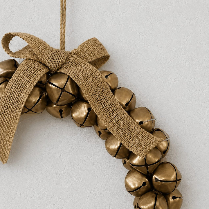 BLISS BELL WREATHS  |  MATTE GOLD