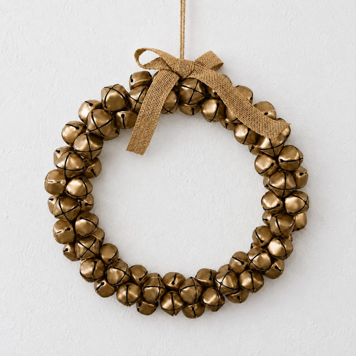 BLISS BELL WREATHS  |  MATTE GOLD