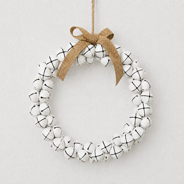 BLISS BELL WREATHS  |  MATTE WHITE