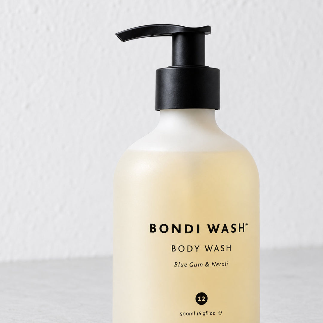 BONDI WASH  |  BODY  WASH  |  BLUE GUM + NEROLI