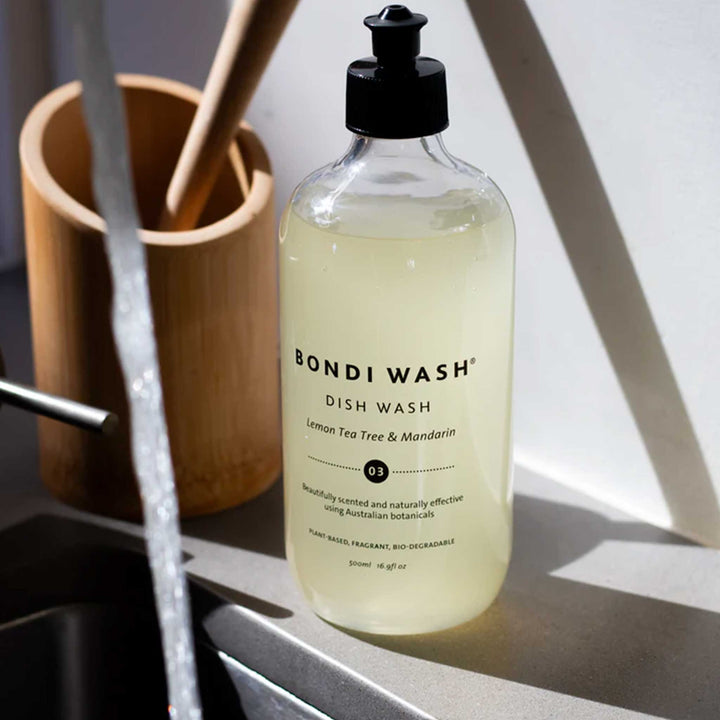 BONDI WASH DISH WASH BUNDLE  |  SET OF 2  |  LEMON TEA TREE & MANDARIN