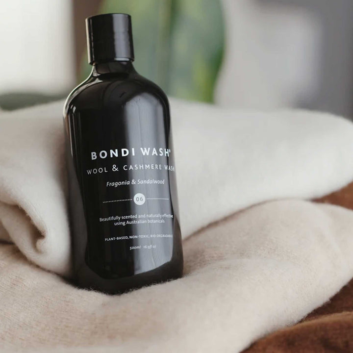 BONDI WASH  |  LAUNDRY WASH - WOOL + CASHMERE 500ML BUNDLE x2  |  FRAGONIA + SANDALWOOD
