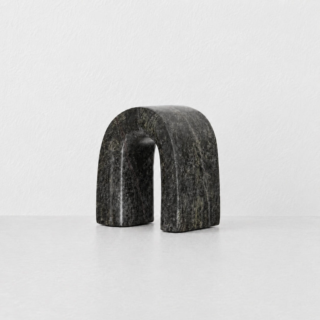 BOYD STONE BOOKENDS  |  SET OF 2  |  MOSS GREY STONE