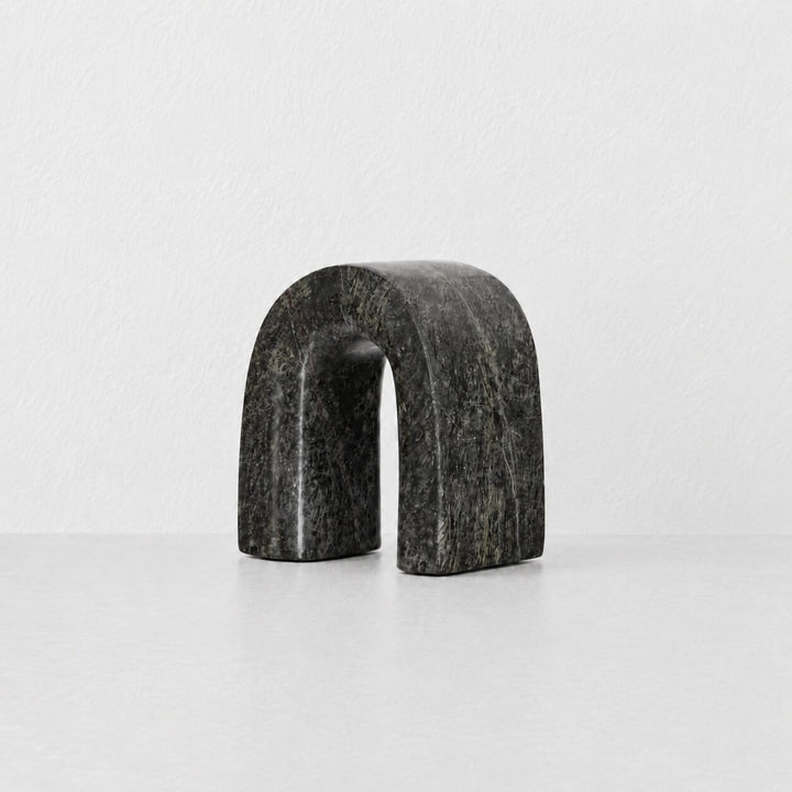 BOYD STONE BOOKENDS  |  SET OF 2  |  MOSS GREY STONE