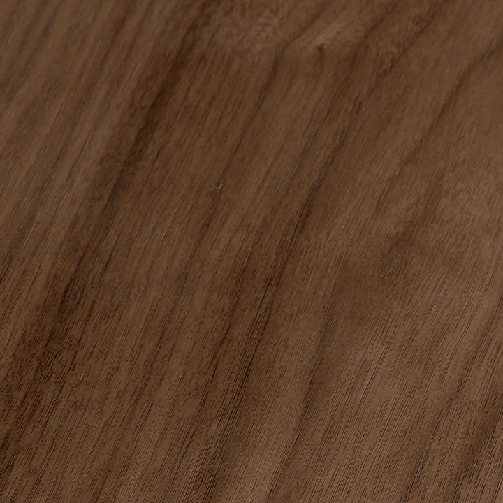 BRETON ROUND DINING TABLE  |  DEEP WALNUT WOOD GRAIN  |  120CM