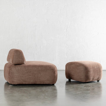 Cabane Lounge Chair  |  Terrazo Rust