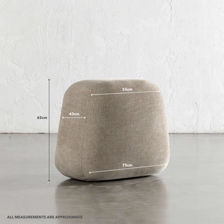 CABANE OTTOMAN  |  STONEY BROOK SAND | MEASUREMENTS