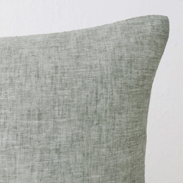 CADIZ CUSHION | ARMADA GREEN | CLOSEUP