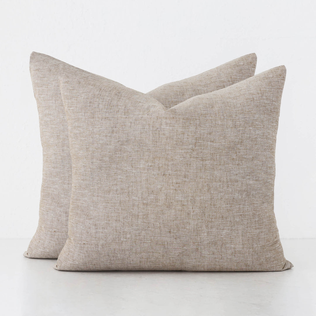 CADIZ CUSHION BUNDLES | CHESTNUT MUSTARD | 50X50